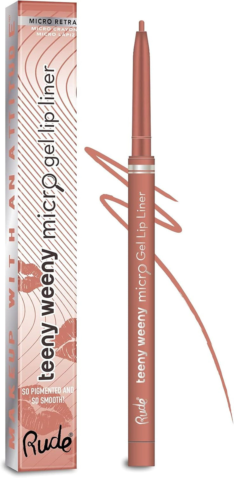 - Micro Gel Lip Liner | Precise and Defined Application | Versatile Shade for All Skin Tones | Ideal for Carrying in Your Purse, She'S Basic, 1 Unit (Pack of 1)