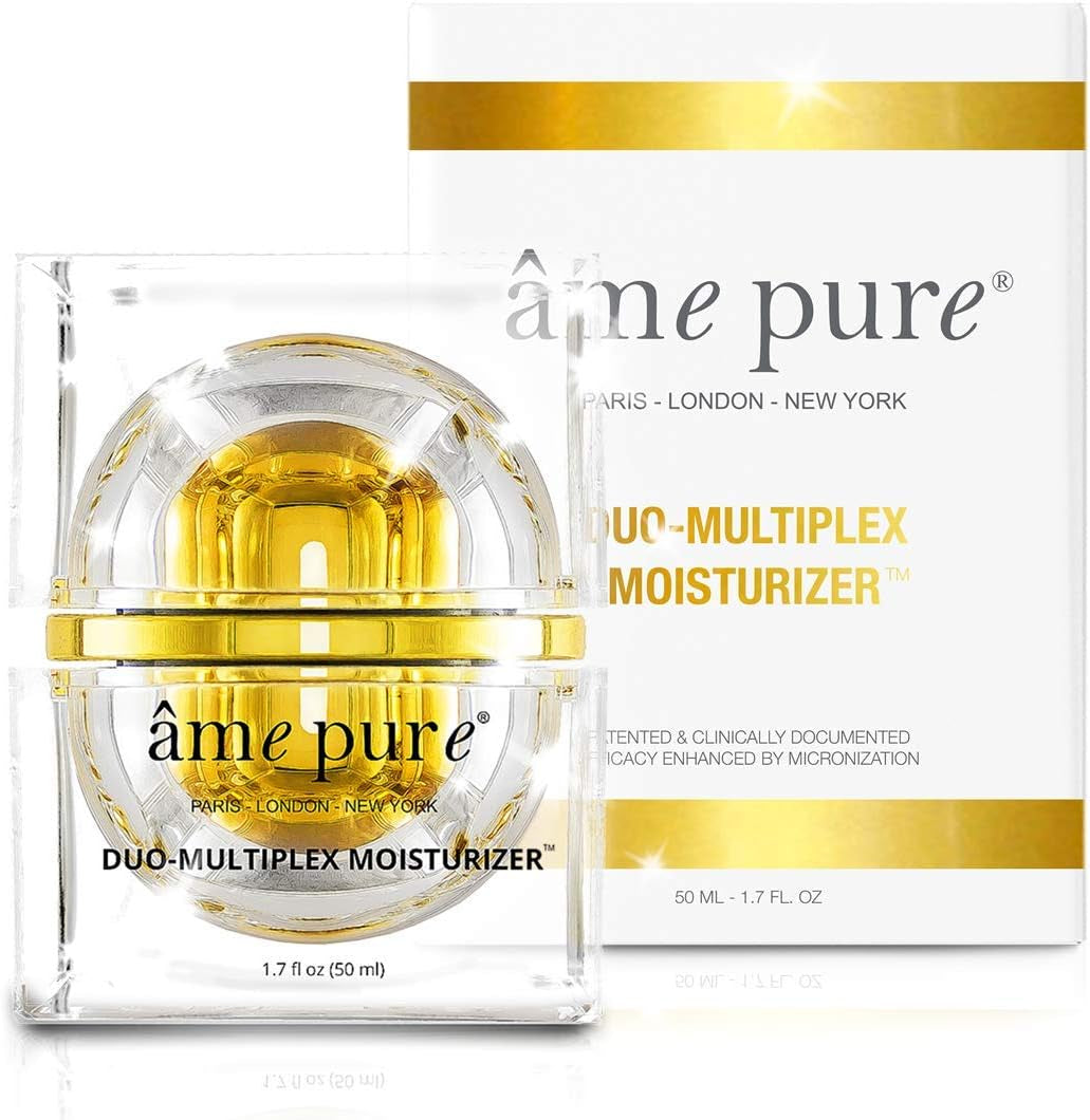 Ame Pure Duo - Multiplex Womens Face Moisturiser - Moisturising Face Cream for Women - 50 Ml Face Cream for Mature Skin - Collagen Cream for Sensitive Skin - Anti-Blemish Face Moisturizer for Women